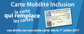 Carte de mobilité Inclusion Visuel de présentation de la Carte Mobilité Inclusion (CMI)