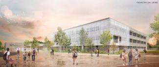 Collège de Verdun-sur-Garonne reconstruction du college Verdun-sur-Garonne