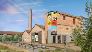 Site industriel de l'ancienne papeterie de Montech, en lieu et place de l'actuel Office de Tourisme de Montech
