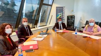 comité finances publiques février 2021 réunion avec l'ancien préident du conseil en plein réunion des comités finances publiques