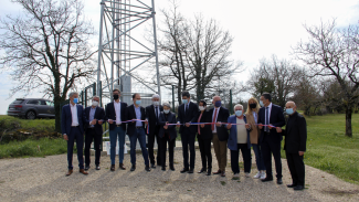 Antenne Inauguration d'une antenne
