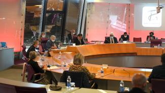 Séance plénière de l’assemblée départementale du 24 mars 2021 Les élus du département en Assemblée Plénière