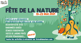 Fête de la Nature 2021 On peut voir une affiche de la fête de la nature de 2021