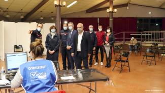 vaccinodromes Inauguration du Vaccinodrome de Castelsarrasin