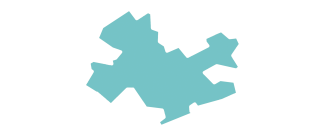 Le canton de Verdun-sur-Garonne en Turquoise 