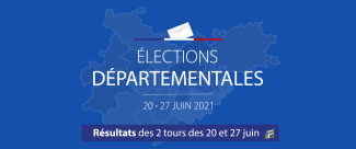 resultats Affiche des résultats des 2 tours des éléctions départementales