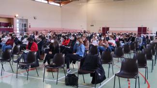 Colloque départemental sur la prévention et la gestion de la violence des jeunes Le public très présent lors du colloque départemental