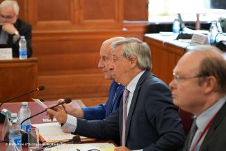Réunion LGV à la préfecture d'Occitanie et de Haute-Garonne Michel Weill lors de la réunion pour la LGV