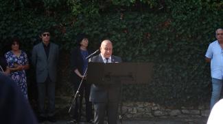 Michel Weill commémore les déportations juives à Septfonds Le discours de Michel Weill lors de la commémoration des déportations juives à Septfonds