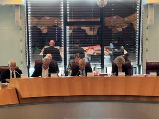 De gauche à droite : José Gonzalez, Jean-Luc Deprince, Michel Weill et Marie-Claude Nègre