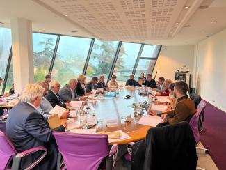 Commission Permanente du 1er décembre 2022 Les élus réunis pour la commission permanente