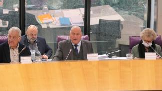 Le président Michel Weill en Assemblée plénière Le discours du président Michel Weill en Assemblée plénière
