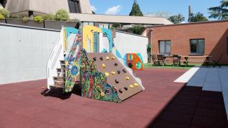 Première journée portes ouvertes au CDEF Un jeu pour enfants au CDEF