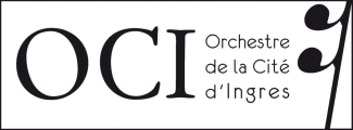 logos de l'OCI logos de l'orchestre de la cité d'Ingres