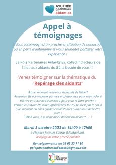 Affiche Montauban Appel à témoignages Affiche Montauban appel à témoignages avec toutes les informations relatives