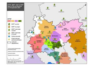Carte MSP ESP CPTS Carte MSP ESP CPTS