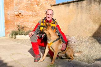 La complicité homme-chien au service du sauvetage :  rencontre avec Jean-Christophe 