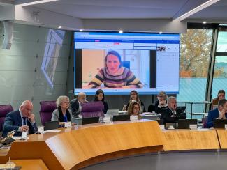 Assemblée Plénière Budget 2024 Les élus du département lors de l'assemblée plénière