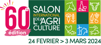 Salon international de l'agriculture logo du Salon international de l'agriculture avec plusieurs pictogrammes relatifs à l'agriculture