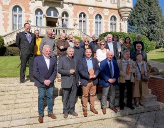 Remise des prix de la Société archéologique Photo de groupe lors de la remise des prix de la Société archéologique