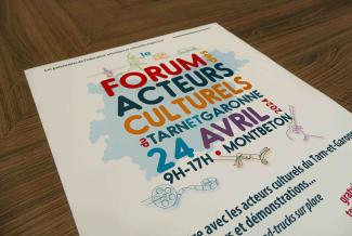 Photo du livret du programme du forum des acteurs culturels 2024