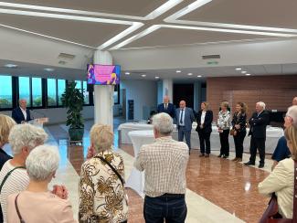 Vernissage de l’exposition d’affiches « Jazz à Montauban et en Tarn-et-Garonne » Photo du vernissage de l’exposition d’affiches « Jazz à Montauban et en Tarn-et-Garonne »