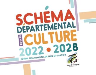 Logo schéma départemental de la culture 2022/2028 Logo coloré schéma départemental de la culture 2022/2028 CD82