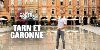 La carte aux trésors en Tarn-et-Garonne Le présentateur de La carte aux trésors sur la place nationale