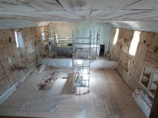 Restauration d'un monument