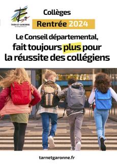 illustration du document relatif à la rentrée scolaire 2024 en Tarn-et-Garonne