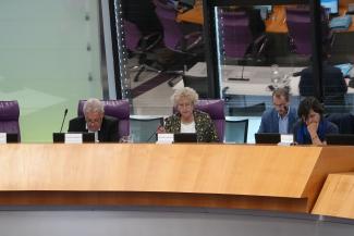 Commission permanente du 24 septembre 2024 Photos des élus de la Commission permanente lors de la séances