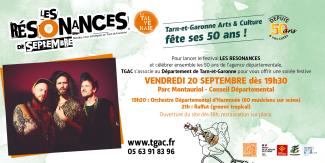 TGAG 50 ans carton d'invitation de TGAG 50 ans