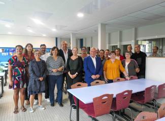 Visite du college Pierre Bayrou à Saint Antonin Noble Val 2 