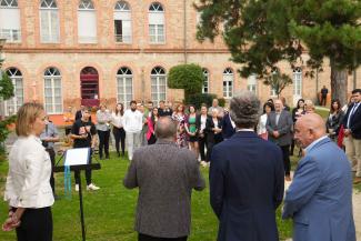Inauguration du nouveau bâtiment à l'EHPAD de Montech Inauguration du nouveau bâtiment à l'EHPAD de Montech