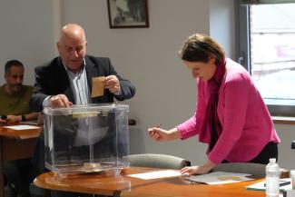 Syndicat Mixte des Mobilités le président weill qui vote