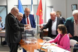 Syndicat Mixte des Mobilités lés élus qui votent