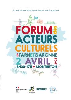 Visuel Forum des acteurs culturels 2025 Visuel Forum des acteurs culturels 2025