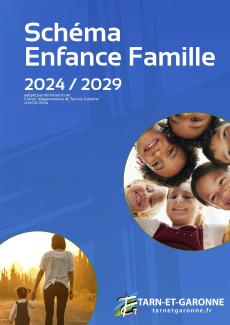 Couverture du Schéma Enfance Famille 2024 2029