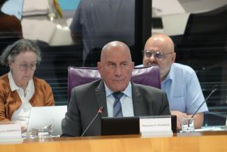 Discours d'ouverture de M. le Président du Conseil départemental de la séance plénière du lundi 26 juin 2025 le président Weill en assemblée