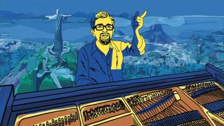 They shot the piano player Un pianiste en cartoon