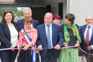 À Montbeton, Michel Weill  inaugure  la Plaine des Loisirs  À Montbeton, Michel Weill  inaugure  la Plaine des Loisirs