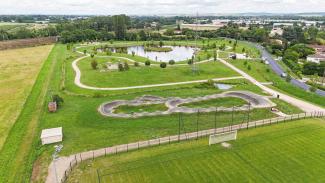 À Montbeton, Michel Weill  inaugure la Plaine des Loisirs  À Montbeton, Michel Weill  inaugure la Plaine des Loisirs