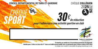 visuel chèque sport collègien 2025 visuel chèque sport collègien 2025