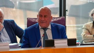 Président Weill Président Weill en Assemblée départementale