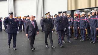 Inauguration de la nouvelle caserne de Corbarieu : un investissement majeur du Département 