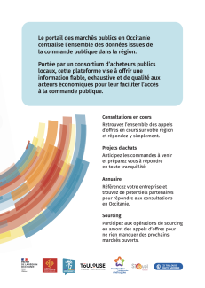 Marché public occitanie