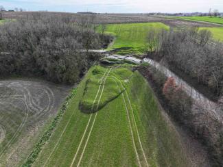 Point de situation Tempête Nils : Le Président Michel Weill se rend  sur le terrain auprès des agents de la voirie 